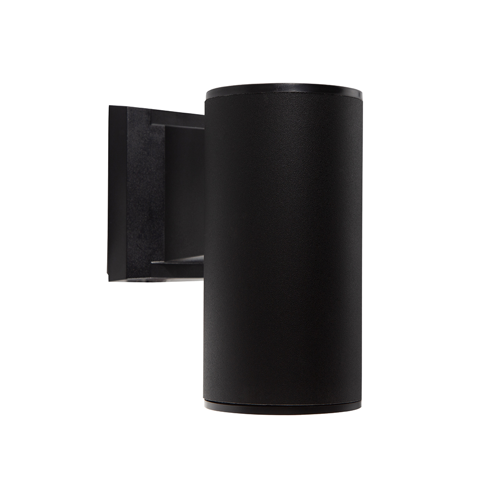 Lámpara para exterior negro 1L E27 10W Detroit