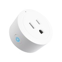 Contacto inteligente con control de horarios encendido y apagado