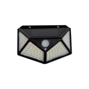 Lámpara Solar Jardín Sensor Exterior 2 Piezas Y 3 Modos