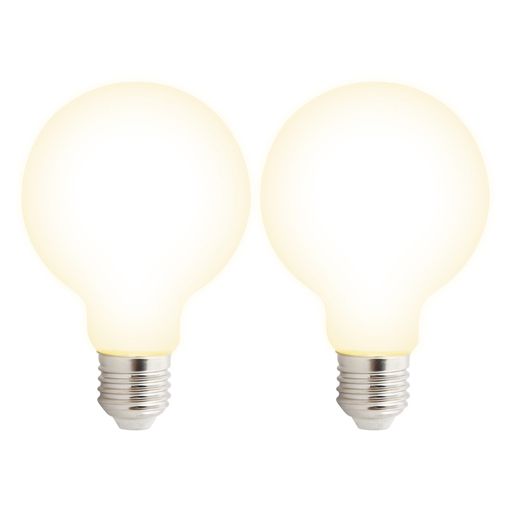 Foco LED Tipo G80 LED Integrado Dimeable 5w Luz Cálida 3000k Socket E27