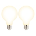 Foco LED Tipo G80 LED Integrado Dimeable 5w Luz Cálida 3000k Socket E27