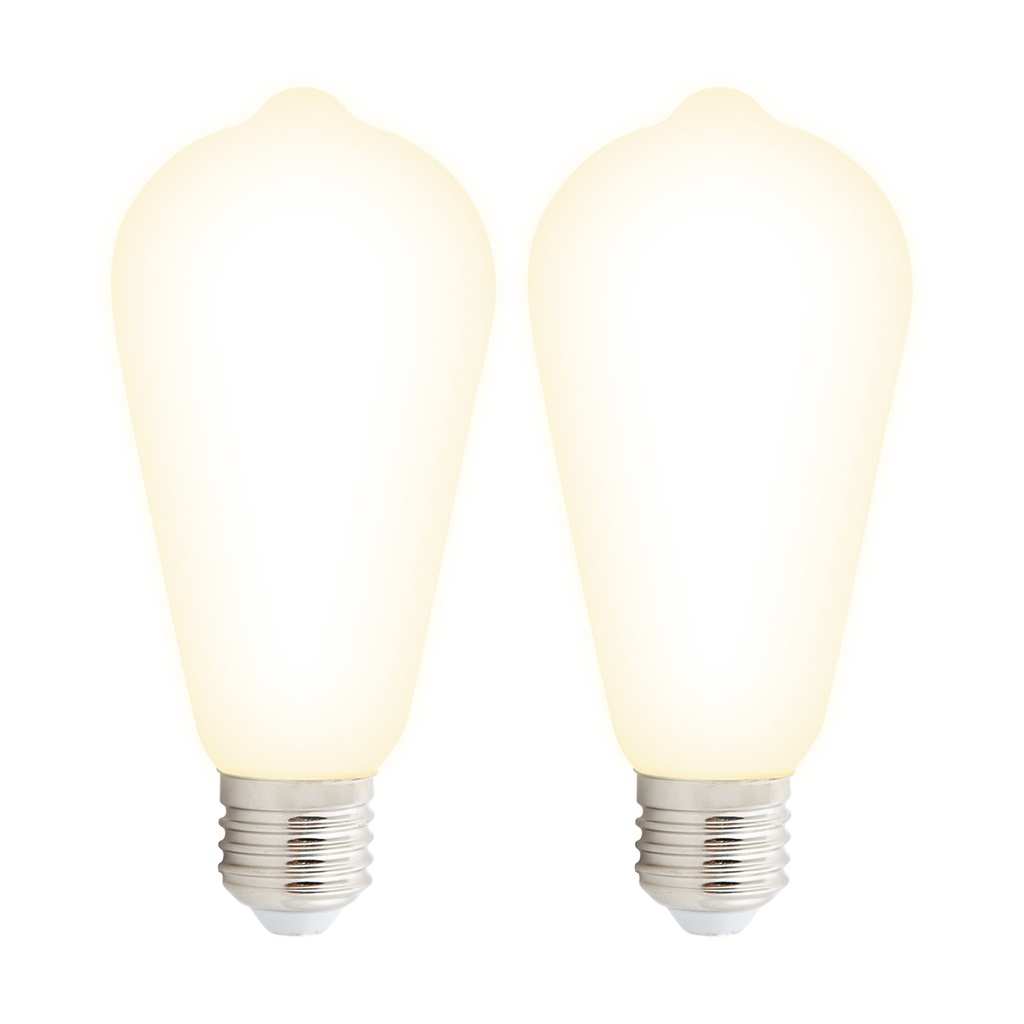 Foco LED Tipo ST64 LED Integrado Dimeable 4.5w Luz Cálida 3000k Socket E27
