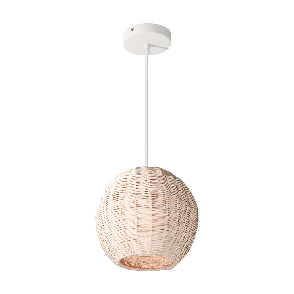 Lámpara Colgante Acabado Socket E27 40w 1 Luz