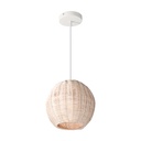 Lámpara Colgante Acabado Socket E27 40w 1 Luz