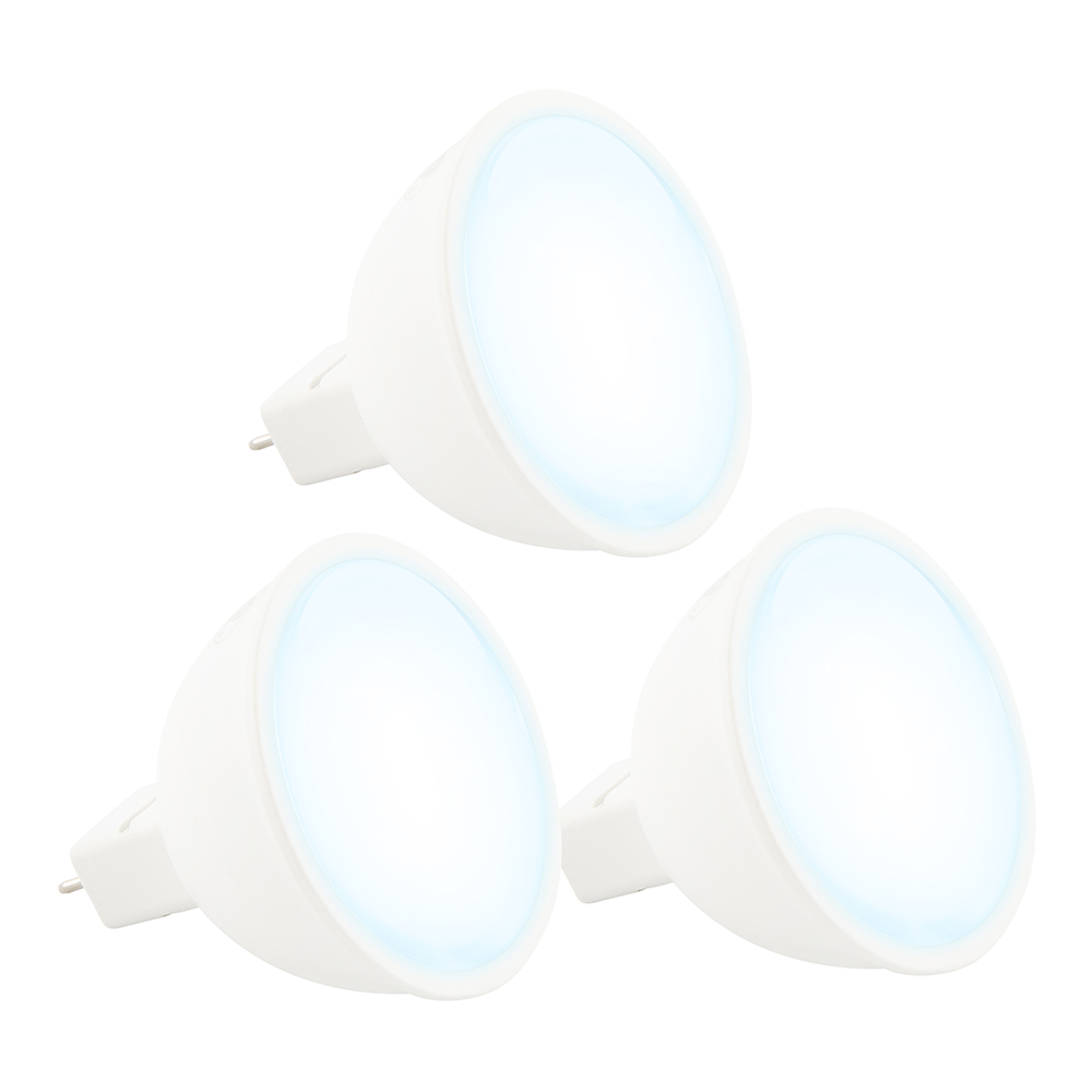 Foco LED Tipo MR16 LED Integrado 4w Luz Blanca 5000k Socket G5 3 set