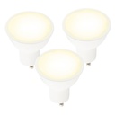 Foco LED Integrado 5w Luz Amarilla 2700k Socket GU10 3 set