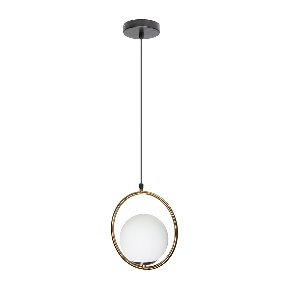 Lámpara Colgante Opulent Lights Negro Bronce E27 40w 1 Luz
