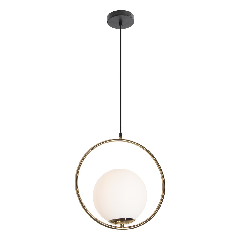 Lámpara Colgante Opulent Lights Negro Bronce E27 40w 1 Luz