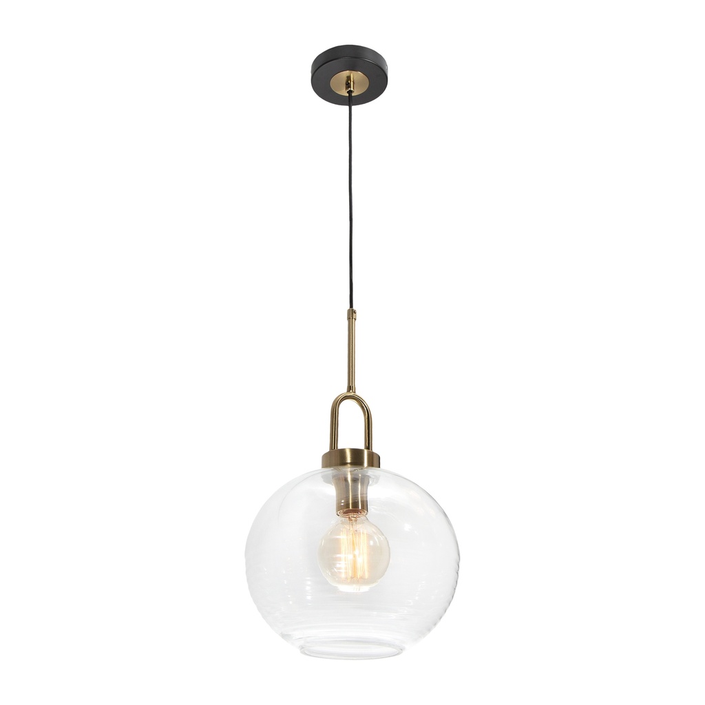 Lámpara Colgante Opulent Lights Bronce Antiguo E27 60w 1 Luz