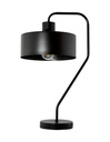 Lámpara de Mesa Dark Decor Negro E27 40w 1 Luz
