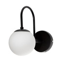 Lampara de Pared Negro 1L E27 G45