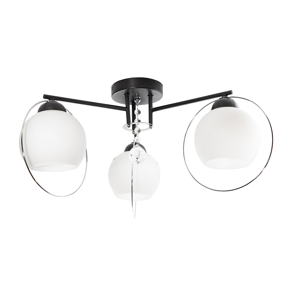 Lámpara de Techo Contemporary Clean Blanco E27 40w 3 Luces