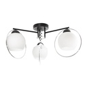 Lámpara de Techo Contemporary Clean Blanco E27 40w 3 Luces