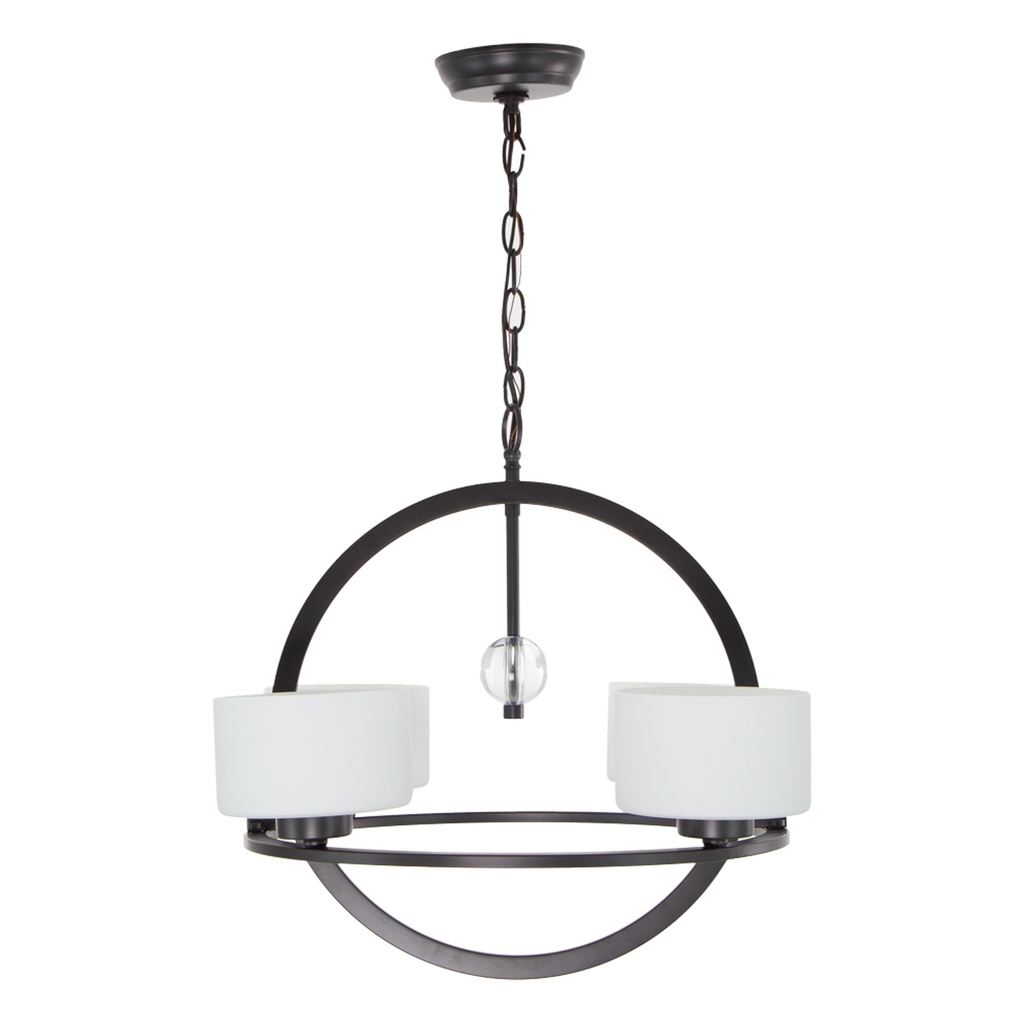 Lámpara Colgante Lumicentro Bronce Esmerilizado 60 W 4 Luces