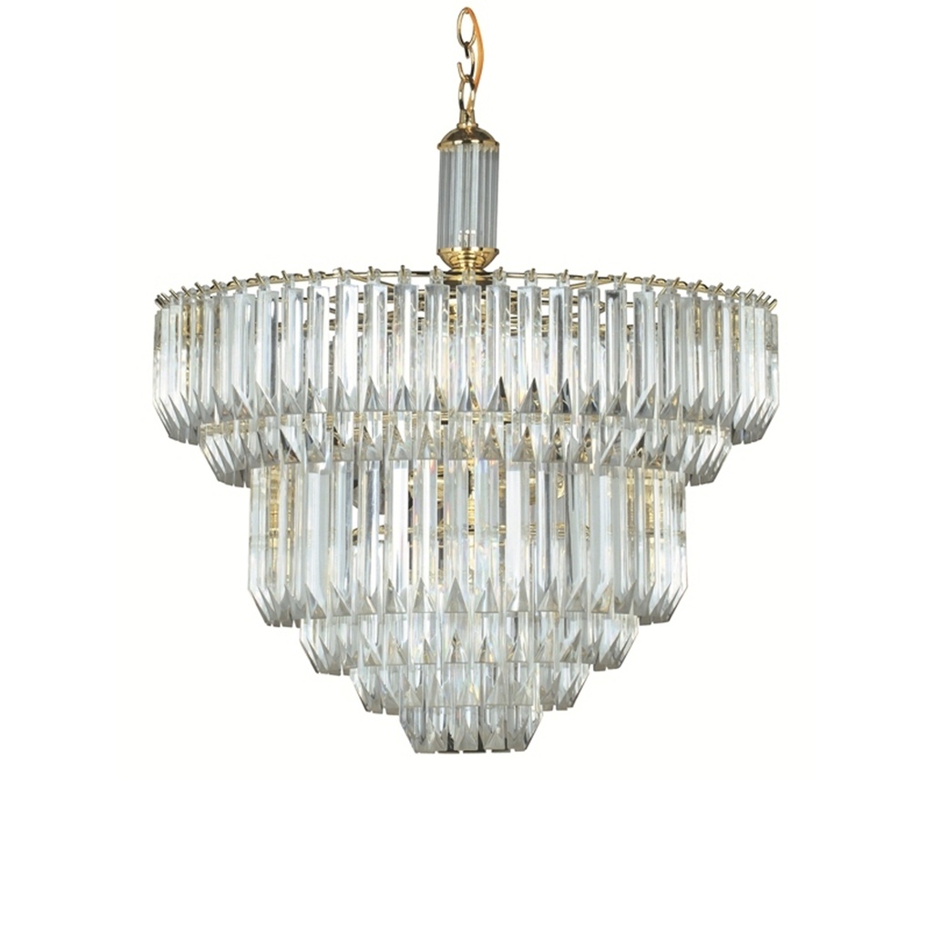 Lámpara Colgante E-12 10 Luz 60W