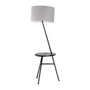 Lámpara de Piso Moderno Negro 60w E27 1 Luz