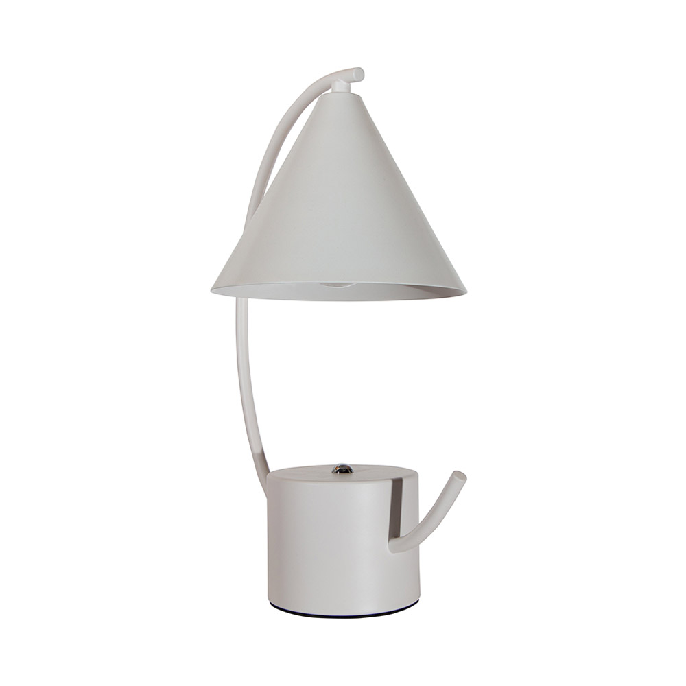 Lámpara de Mesa Blanco E27 40w 1 Luz