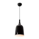 Lámpara Colgante Negro E27 60W 1 Luz