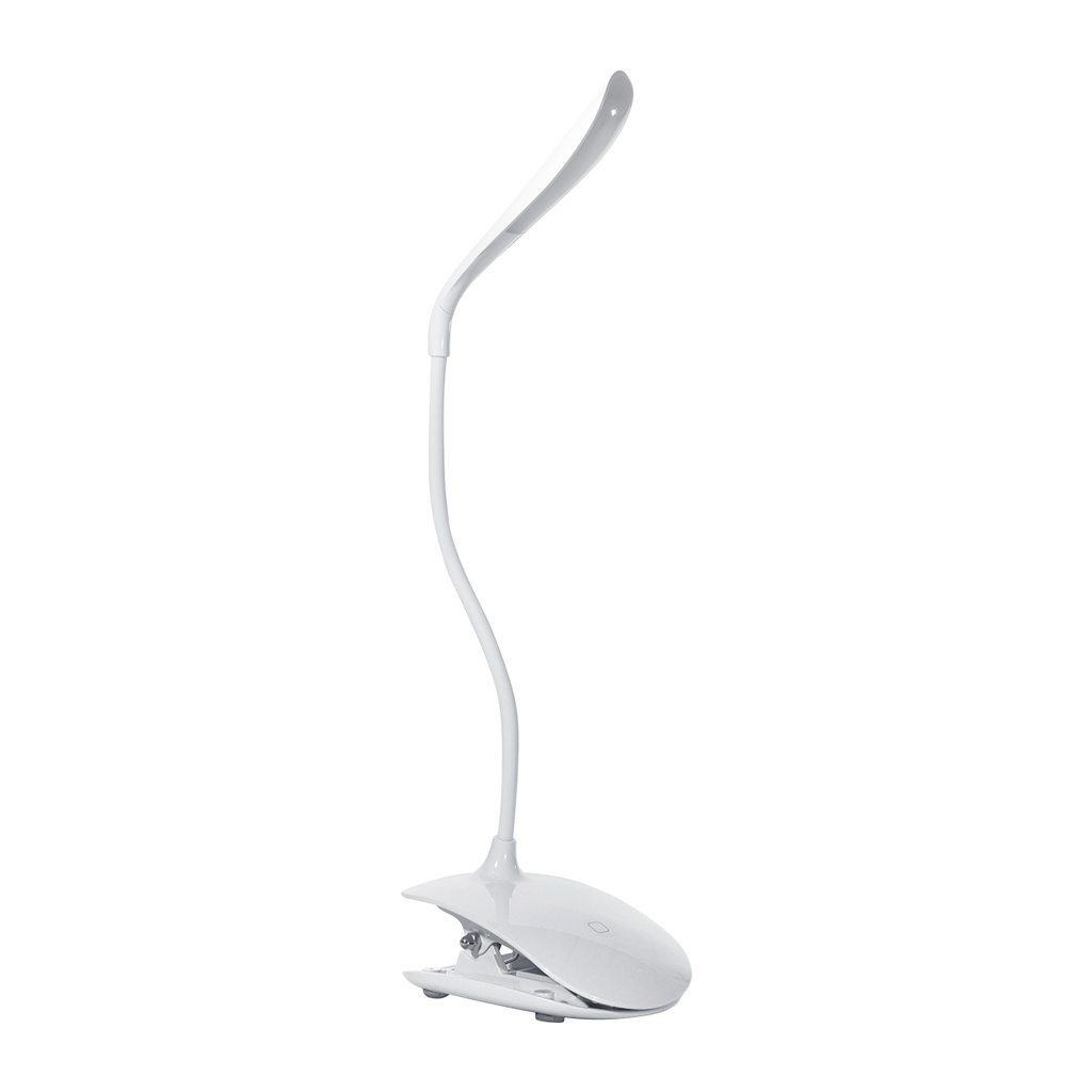 Lámpara Clip Escritorio Libro Lectura LED Luz Blanca 6500K
