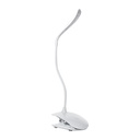 Lámpara Clip Escritorio Libro Lectura LED Luz Blanca 6500K