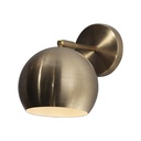 Lámpara de Pared Latón Vanity de Baño 40w E27 1 Luz