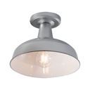 Lámpara de Techo Plata 1 Luz  E27 60w