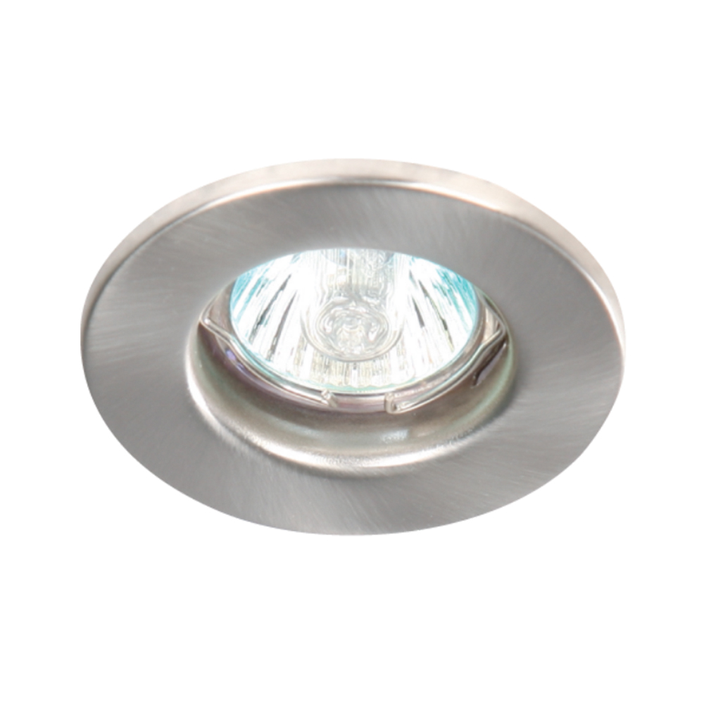 Lámpara de techo 1 Luz GY6.35 50W acabado níquel satinado
