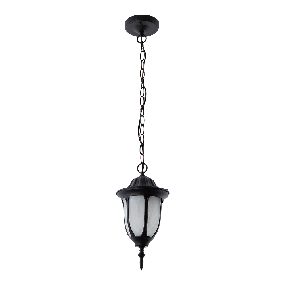 Farol Colgante Negro 8w E27 1 Luz