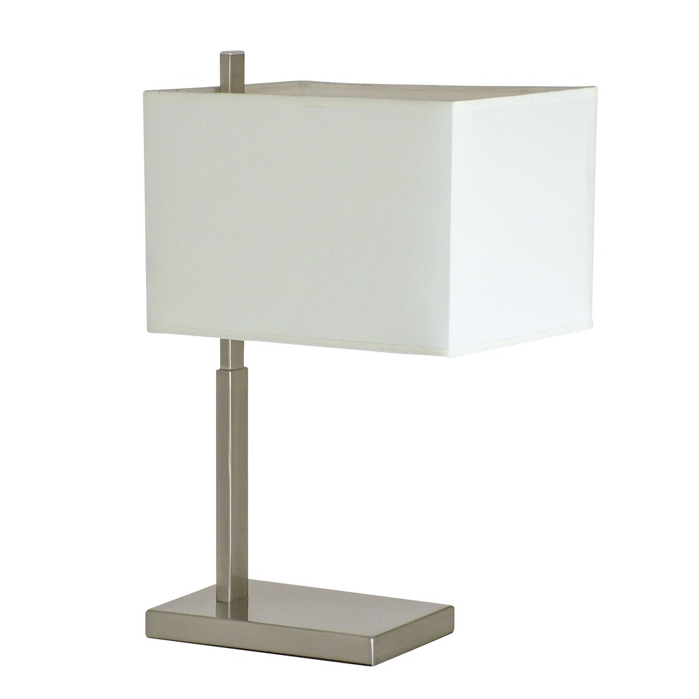 Lámpara de Mesa Satin Níquel E27 60W