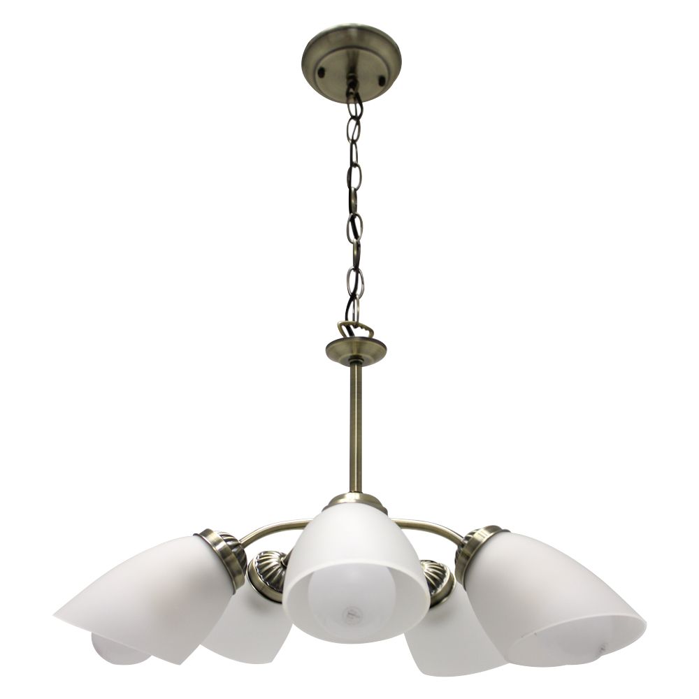 Lámpara Techo Satin Niquelado 5 Luz