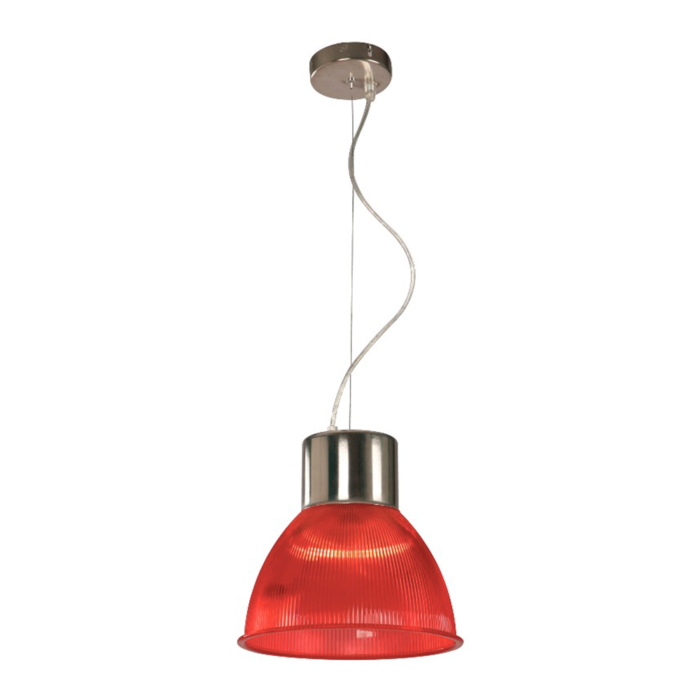 Lámpara Colgante, Rojo, 1 Luz