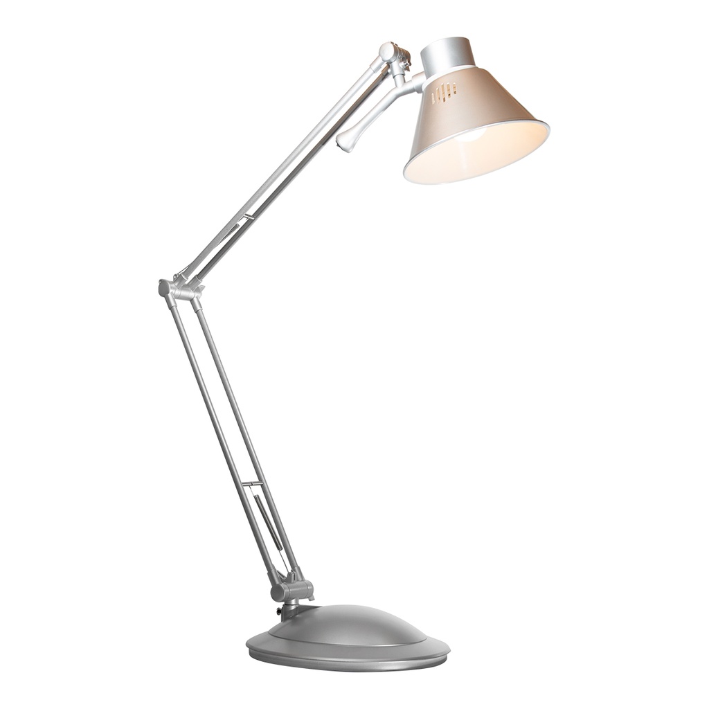 Lámpara de Escritorio Acabado en Plata Socket E27 40w 1 Luz