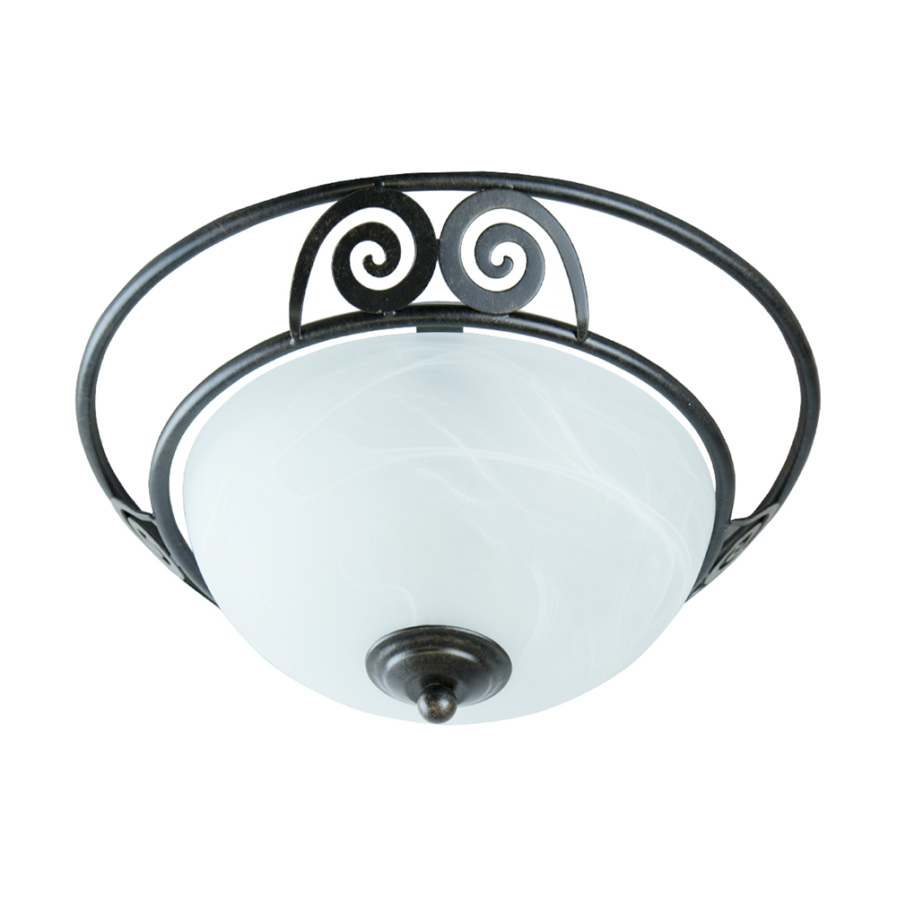 Plafón E27 2 Luz 60W