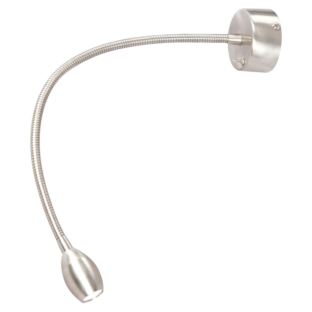 Lámpara de Pared LED 3W - Acabado Níquel Satinado