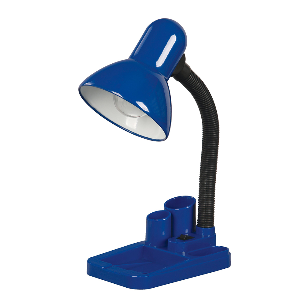 Lámpara de Escritorio de 40 W Color Azul 1 Luz