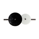 Lámpara de Pared Moderna Designers Negro y Blanco 40W G9 de 1 Luz