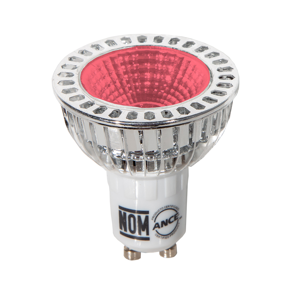 Foco LED COB Lumicentro Rojo MR16 de 3 W
