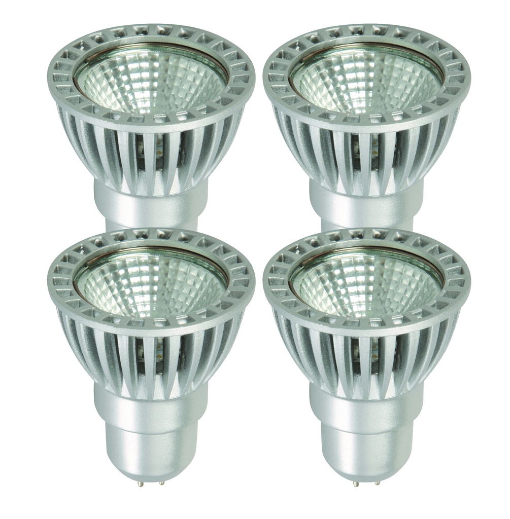 Foco Led, 4 pack, 5W, MR16