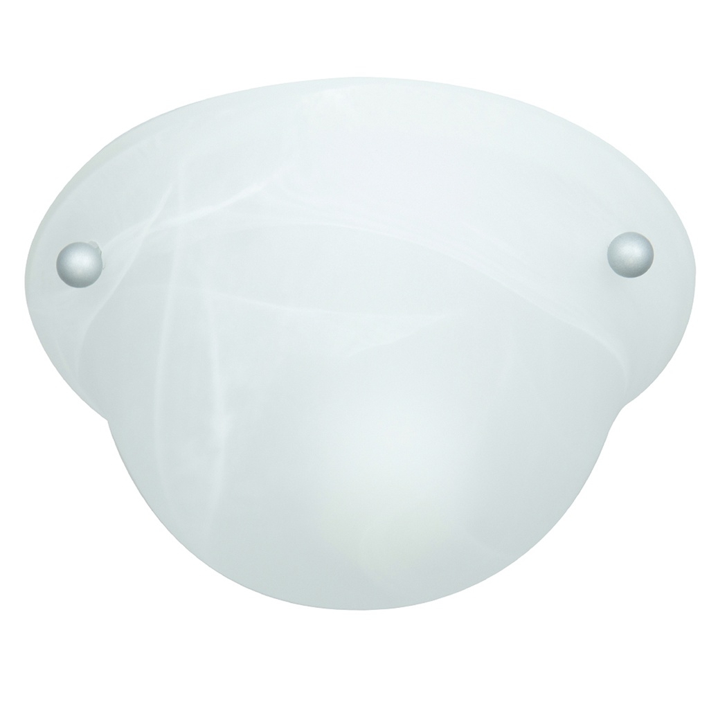 Lámpara Plafón de 1 Luz de Color Blanco