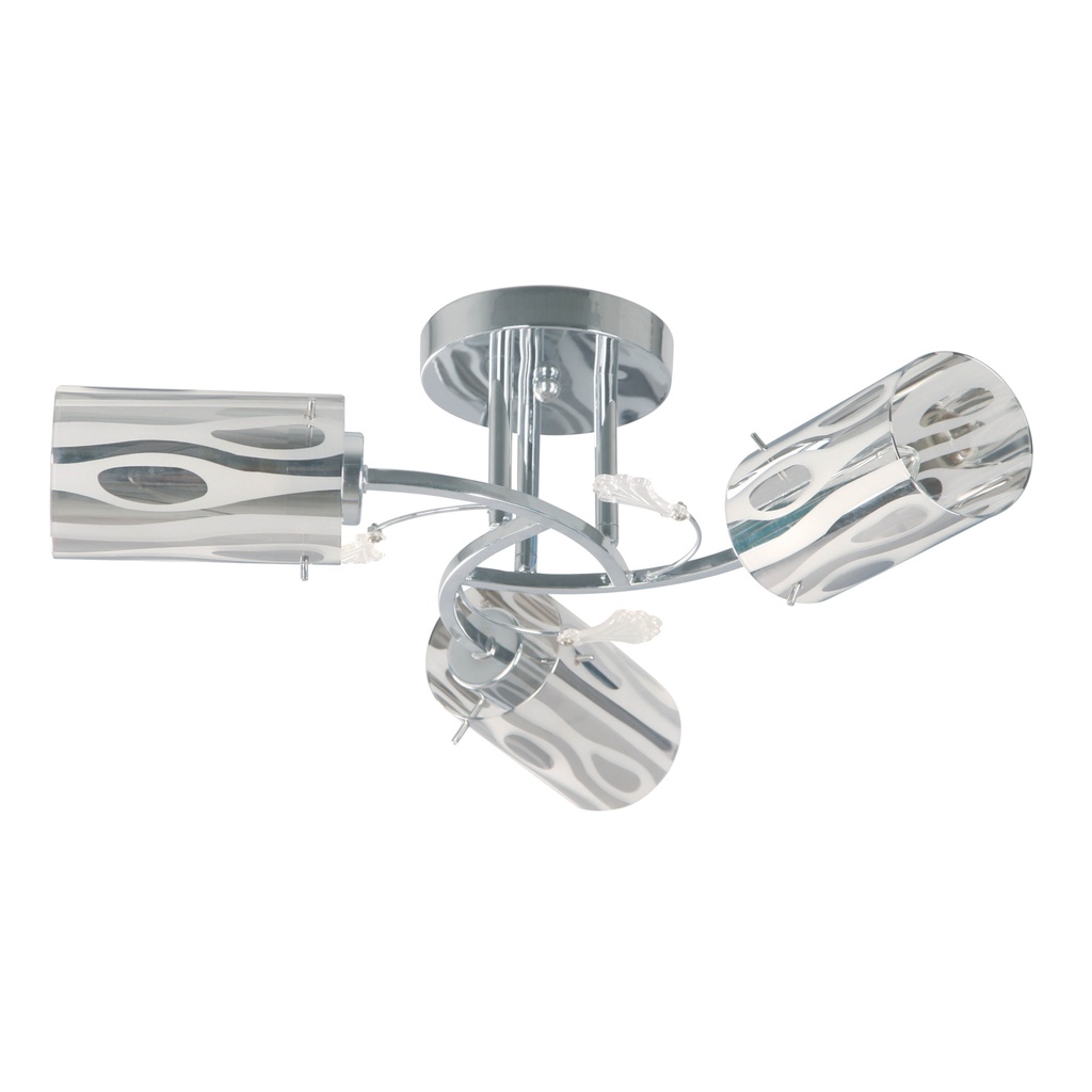 Luminaria de techo 3L E27 60W