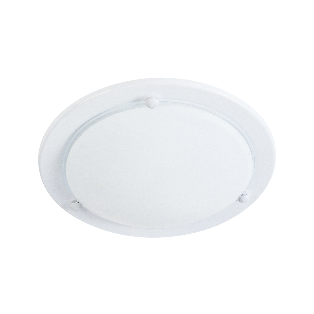 Lámpara de Techo E27 1 luz - Acabado Blanco
