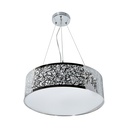 Lámpara de Techo, Cromo, 3 Luces, 60W