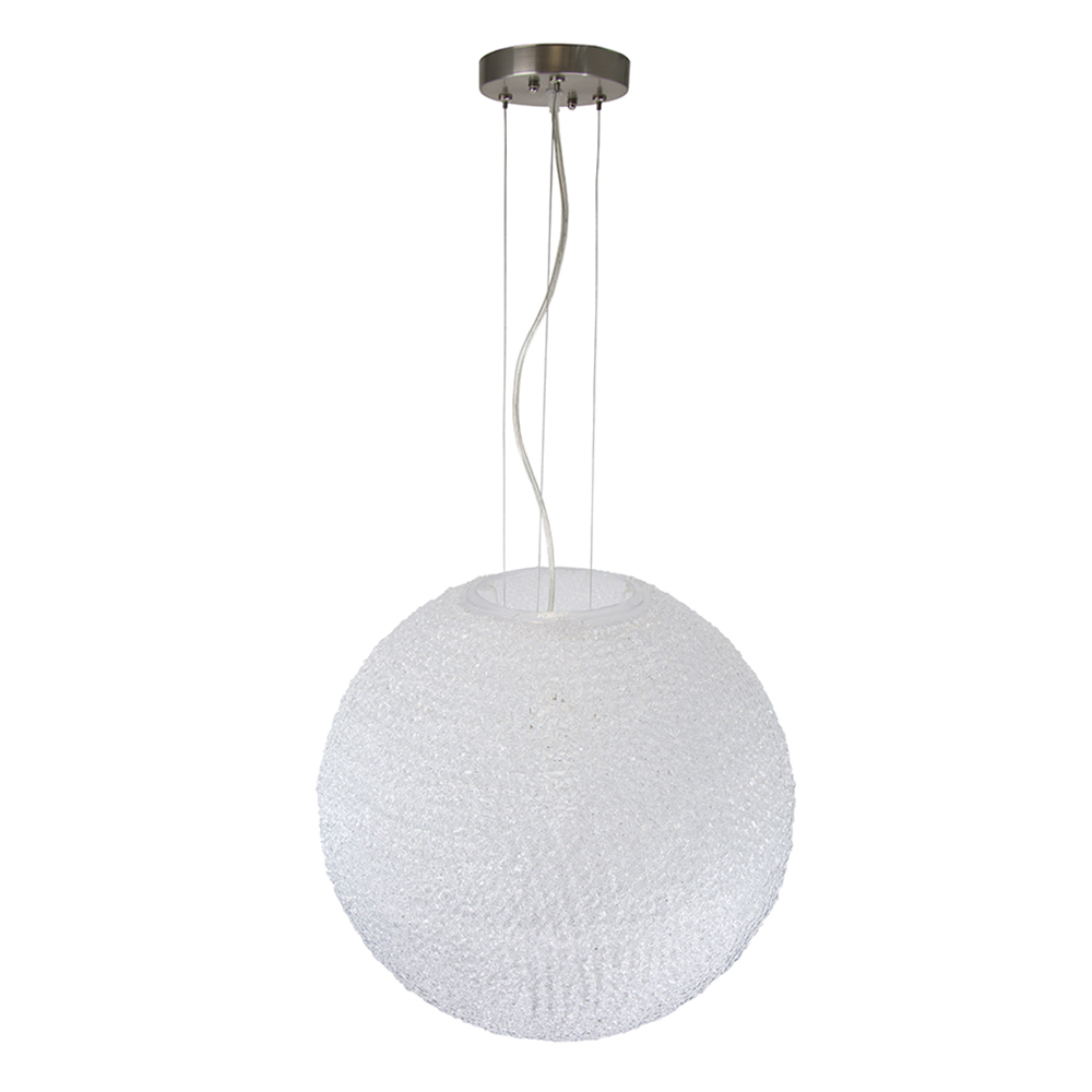 Lámpara Colgante Inlite Níquel Satinado 1 Luz