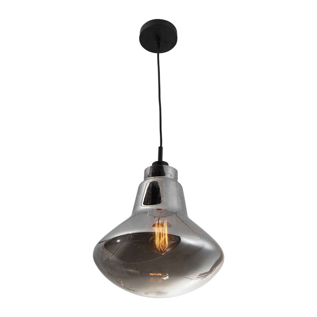 Lámpara Colgante Inlite Acabado Negro 60 W de 1 Luz