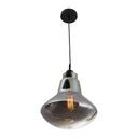 Lámpara Colgante Inlite Acabado Negro 60 W de 1 Luz