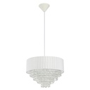 Lámpara Colgante Blanca E27 60W 1 Luz