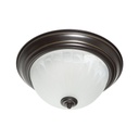 Plafón De Techo Led 17w Estilo Clásico, Bronce Antiguo