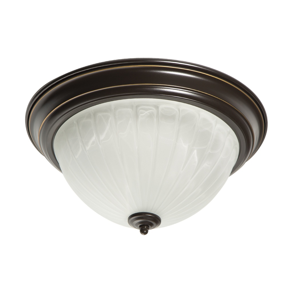 Lámpara De Techo Led 17w Estilo Clásico, Bronce Antiguo