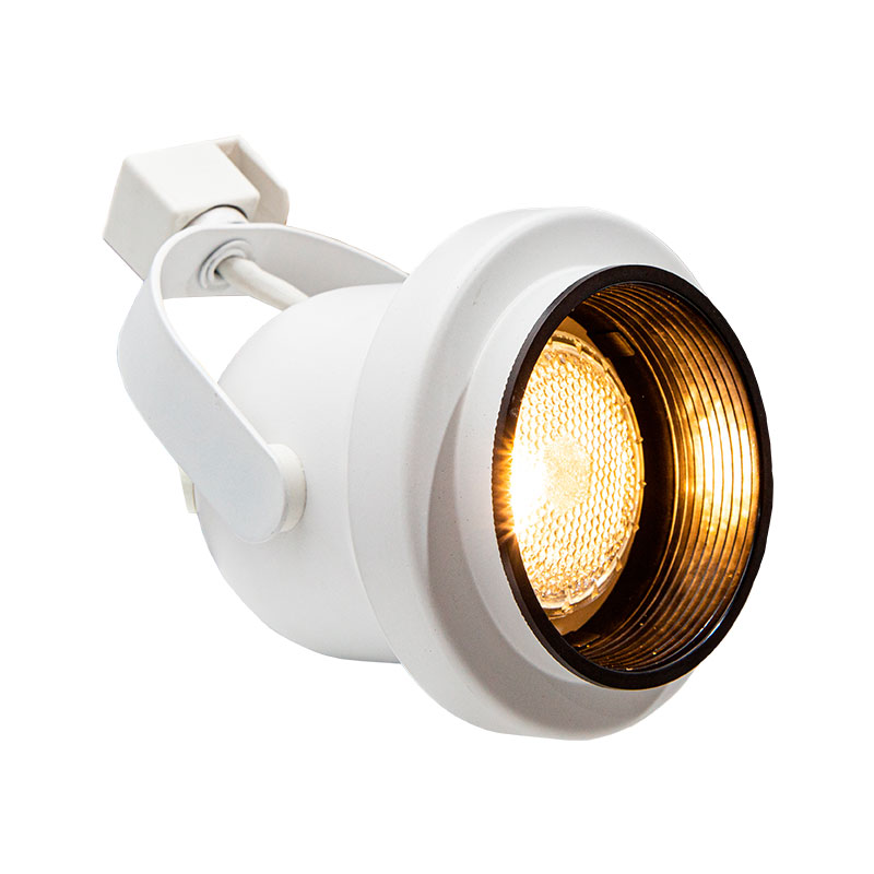 Riel Decorativo Blanco E27 75w 1 Luz