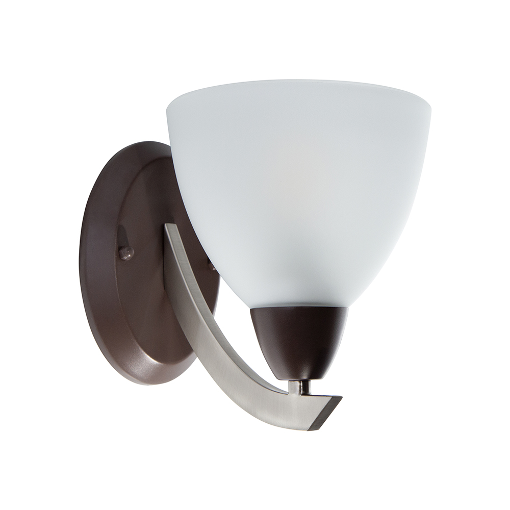 Aplique Pared Ike Lite Níquel Satinado 1 Luz 60W E27